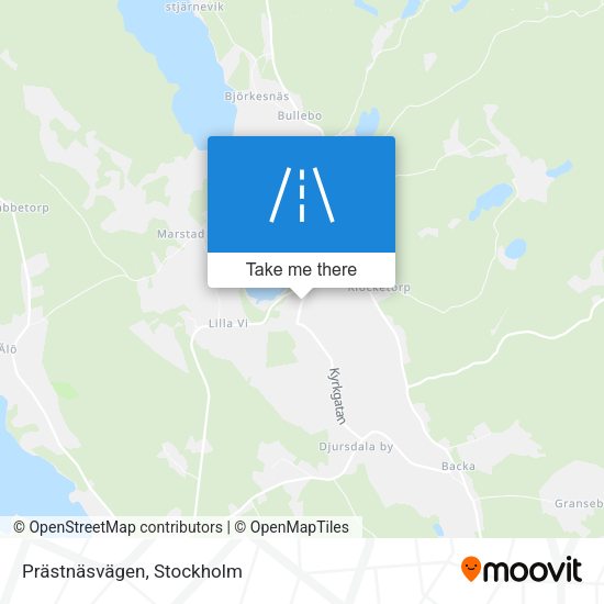 Prästnäsvägen map