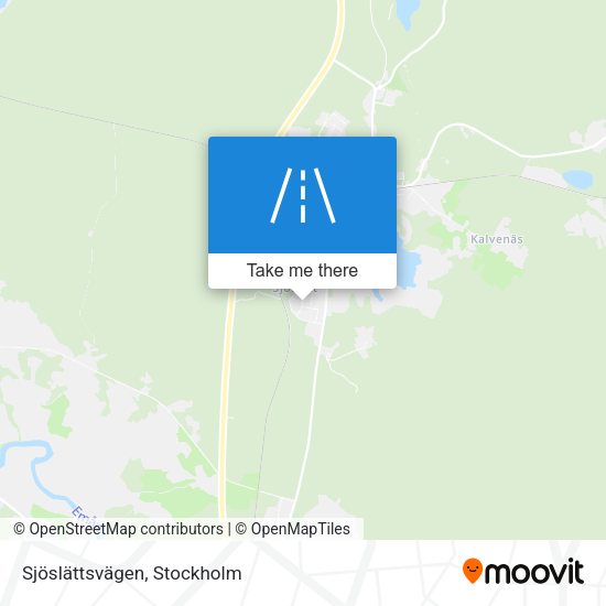 Sjöslättsvägen map