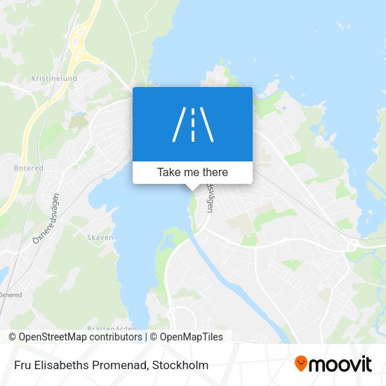 Fru Elisabeths Promenad map