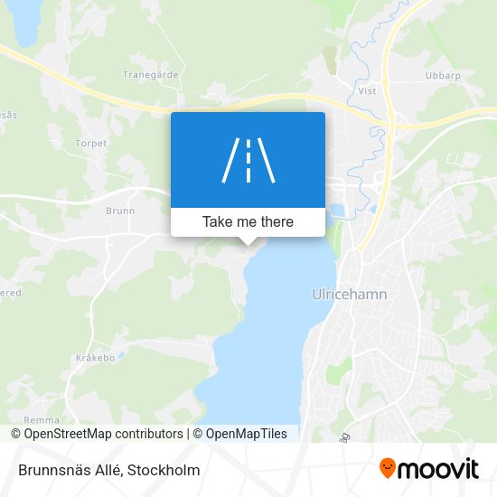 Brunnsnäs Allé map
