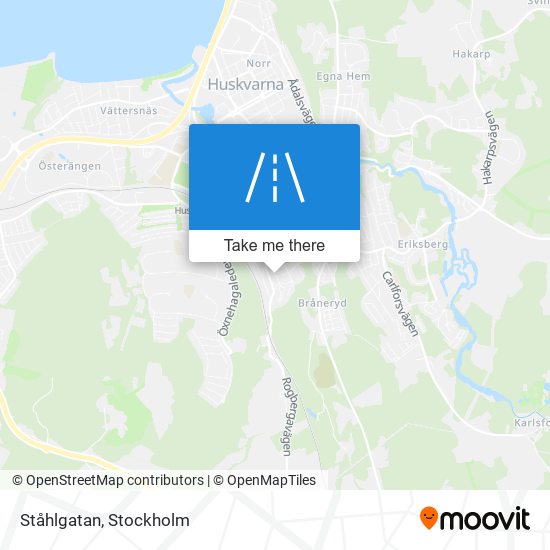 Ståhlgatan map