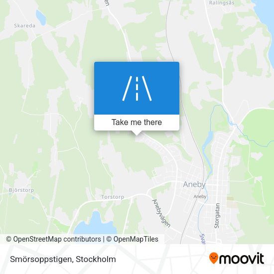 Smörsoppstigen map