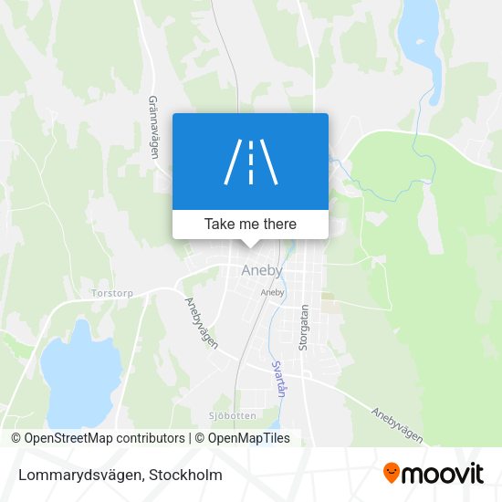 Lommarydsvägen map