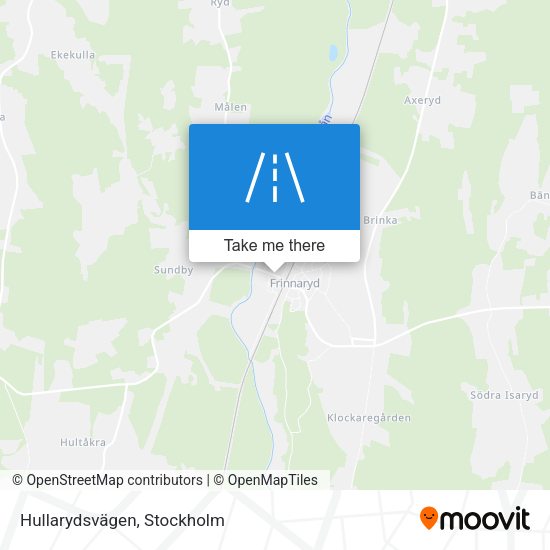 Hullarydsvägen map