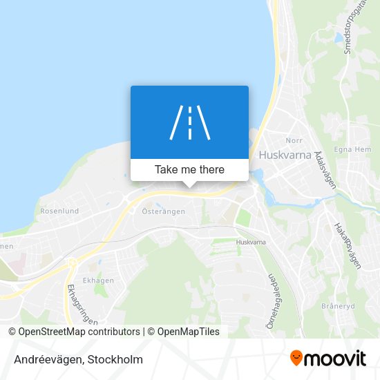 Andréevägen map