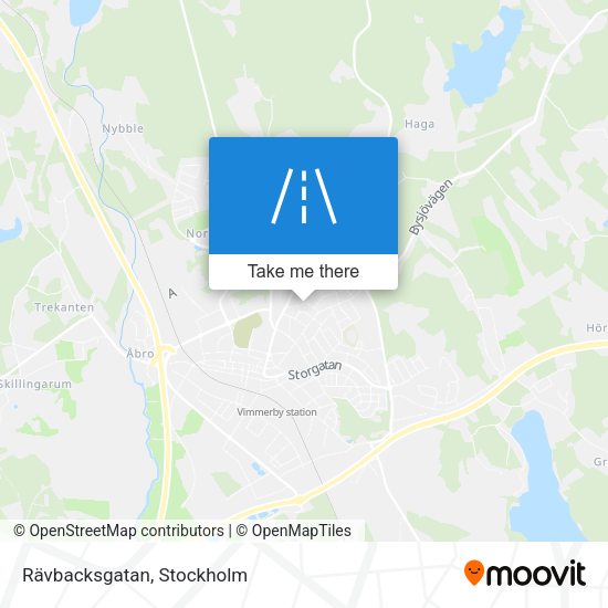 Rävbacksgatan map