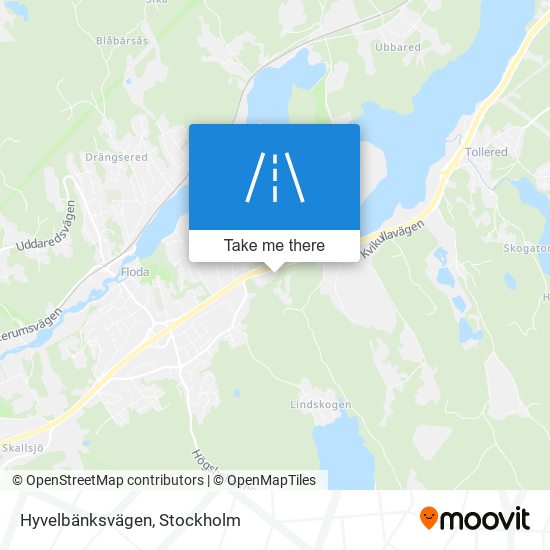 Hyvelbänksvägen map