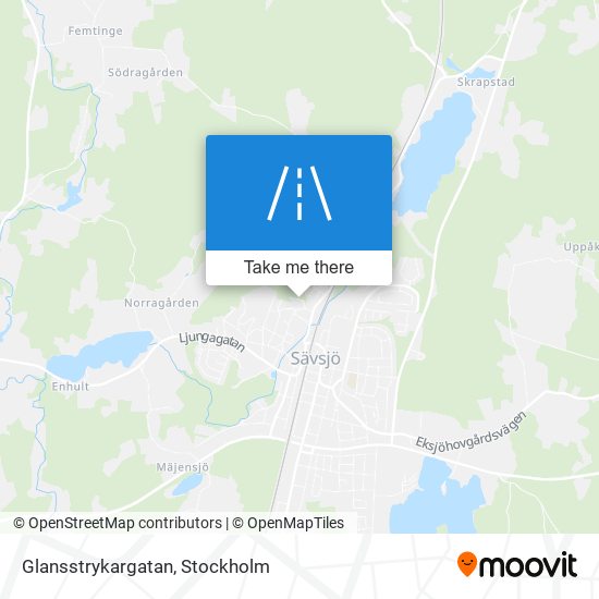 Glansstrykargatan map