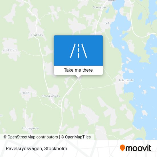 Ravelsrydsvägen map