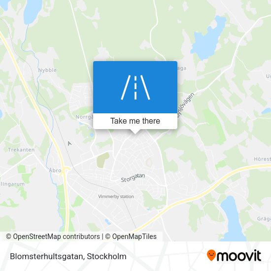 Blomsterhultsgatan map