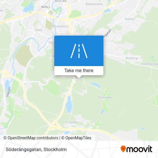 Söderängsgatan map