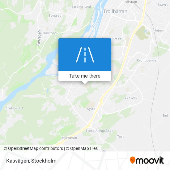 Kasvägen map