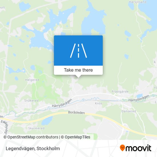 Legendvägen map