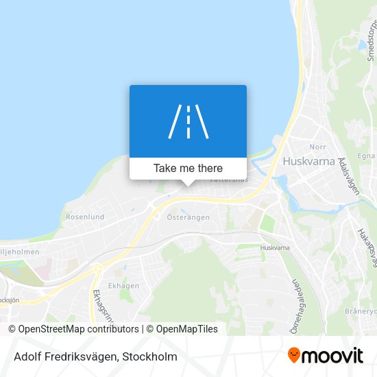 Adolf Fredriksvägen map