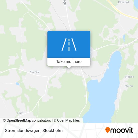 Strömslundsvägen map