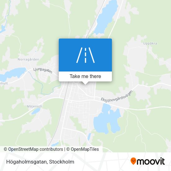 Högaholmsgatan map