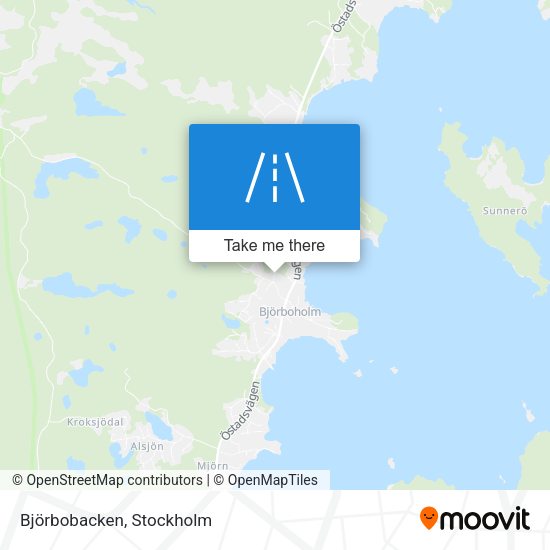 Björbobacken map