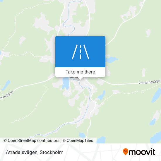 Ätradalsvägen map