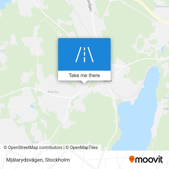 Mjälarydsvägen map