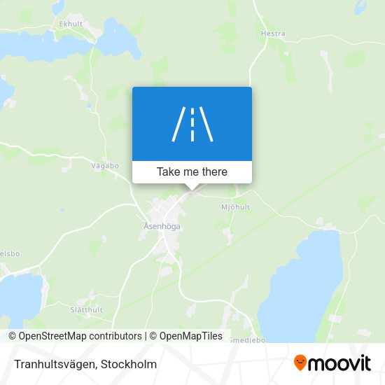 Tranhultsvägen map