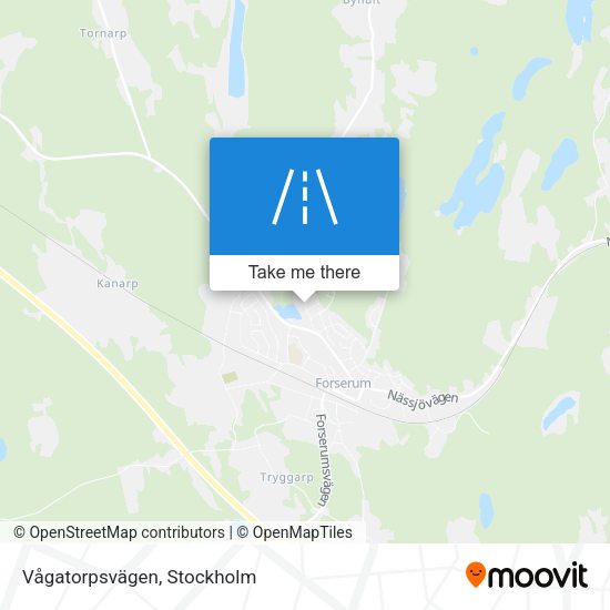 Vågatorpsvägen map