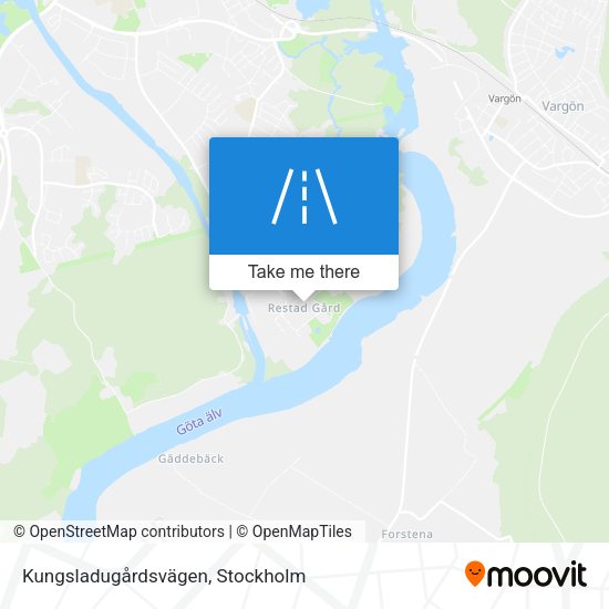 Kungsladugårdsvägen map