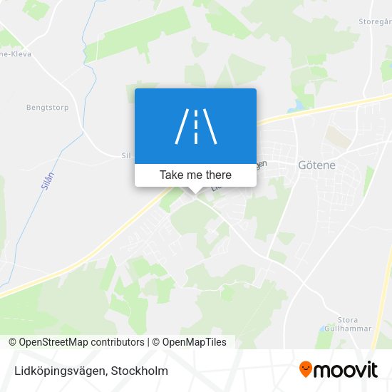 Lidköpingsvägen map