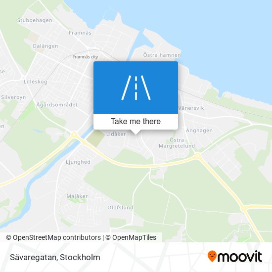 Sävaregatan map