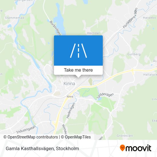 Gamla Kasthallsvägen map