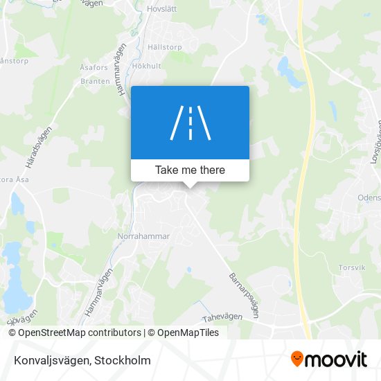 Konvaljsvägen map