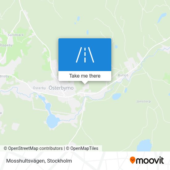 Mosshultsvägen map