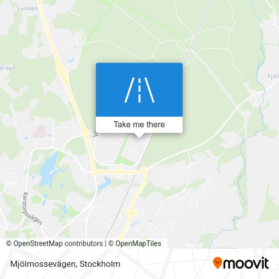 Mjölmossevägen map
