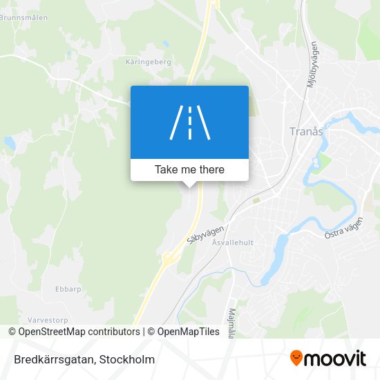 Bredkärrsgatan map