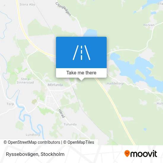 Ryssebovägen map