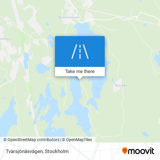 Tvärsjönäsvägen map