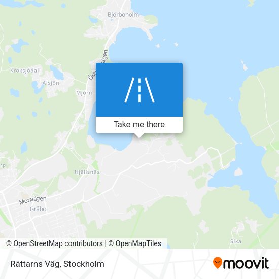 Rättarns Väg map