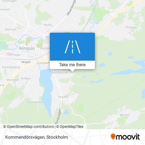 Kommendörsvägen map