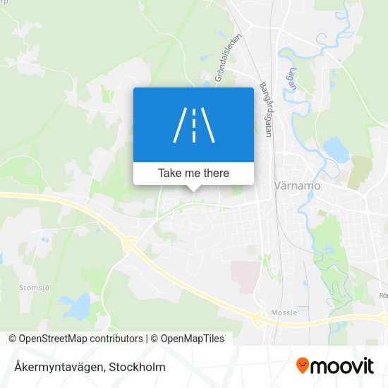 Åkermyntavägen map