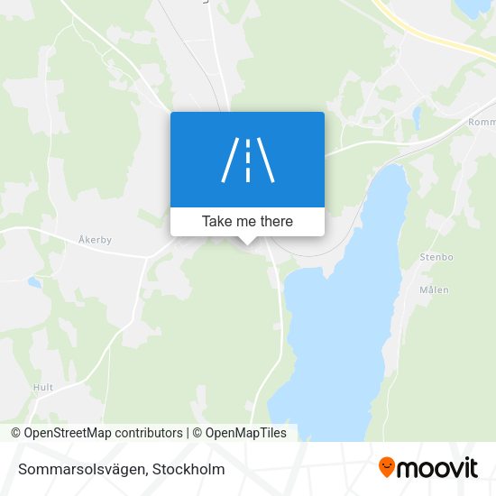 Sommarsolsvägen map
