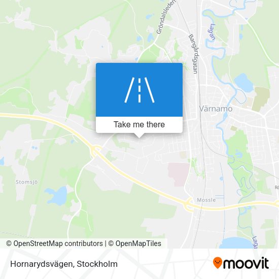 Hornarydsvägen map