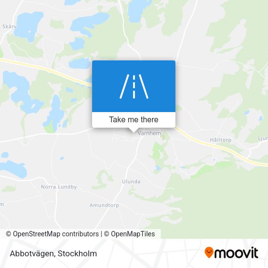 Abbotvägen map