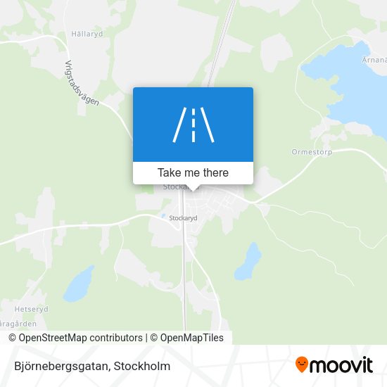Björnebergsgatan map