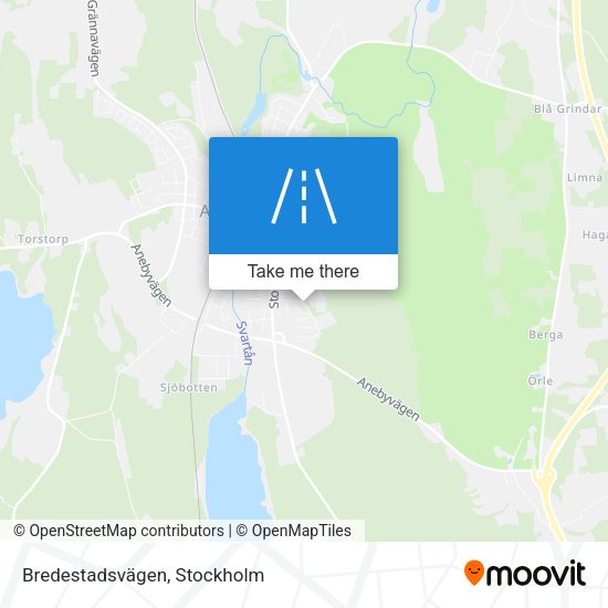 Bredestadsvägen map
