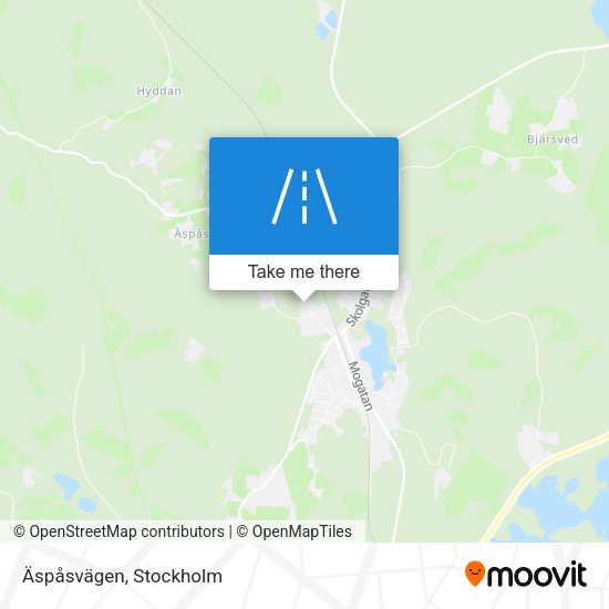 Äspåsvägen map