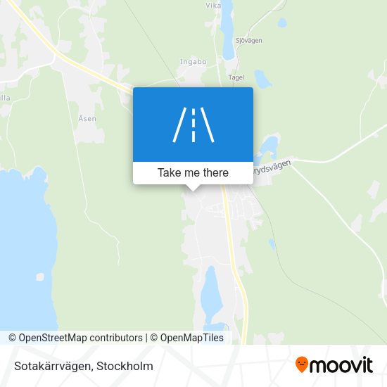 Sotakärrvägen map