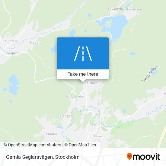 Gamla Seglaravägen map