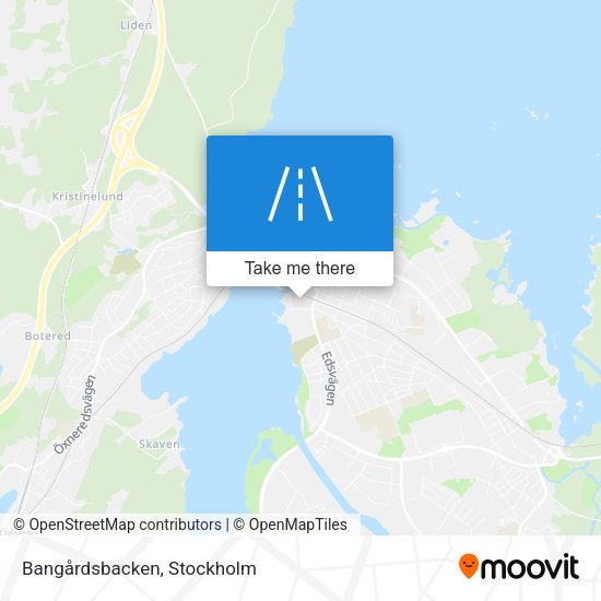 Bangårdsbacken map