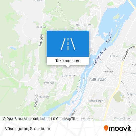 Vässlegatan map