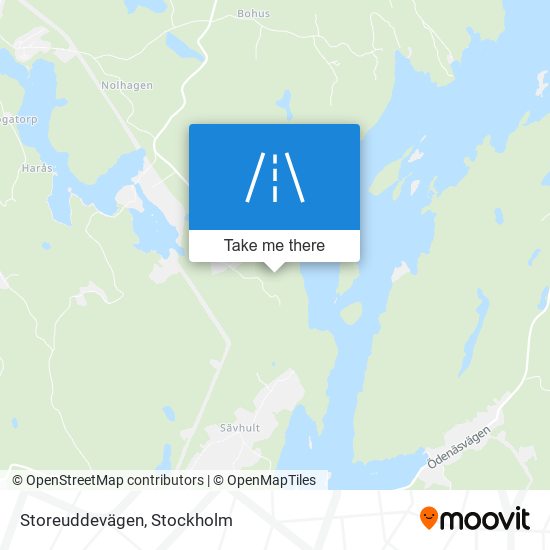 Storeuddevägen map