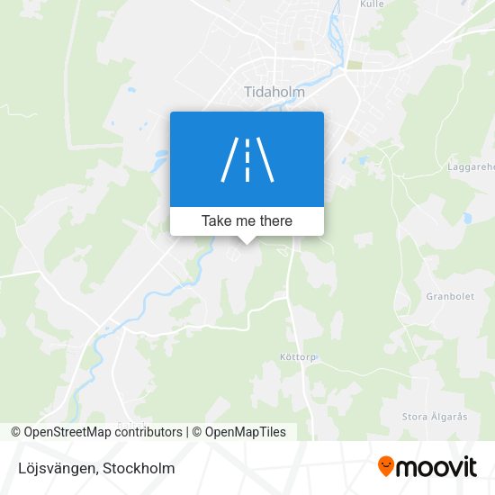 Löjsvängen map
